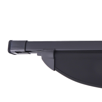 Black Retractable Cargo Cover compatible for Hyundai Santa Fe 2019 2020-2023 ABS