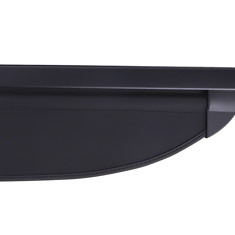 Black Retractable Cargo Cover compatible for Hyundai Santa Fe 2019 2020-2023 ABS