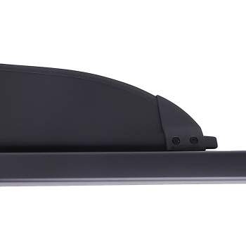 Black Trunk Cargo Cover compatible for Hyundai Santa Fe 24-25 ABS Waterproof ABS Plastic