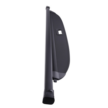 Black Trunk Cargo Cover compatible for Hyundai Santa Fe 24-25 ABS Waterproof ABS Plastic