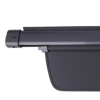 Waterproof Retractable Cargo Cover compatible for Honda Pilot 2016-2022 ABS Black