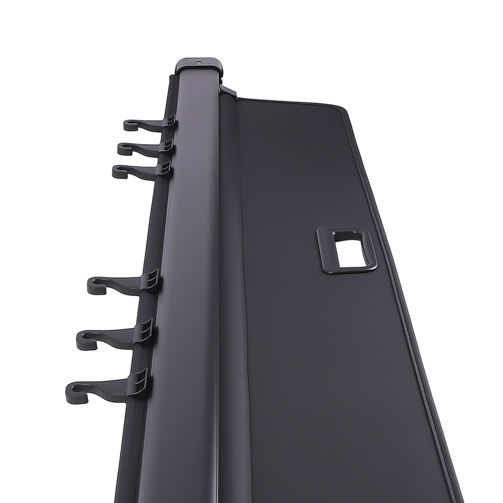 Waterproof Retractable Cargo Cover compatible for Honda Pilot 2016-2022 ABS Black