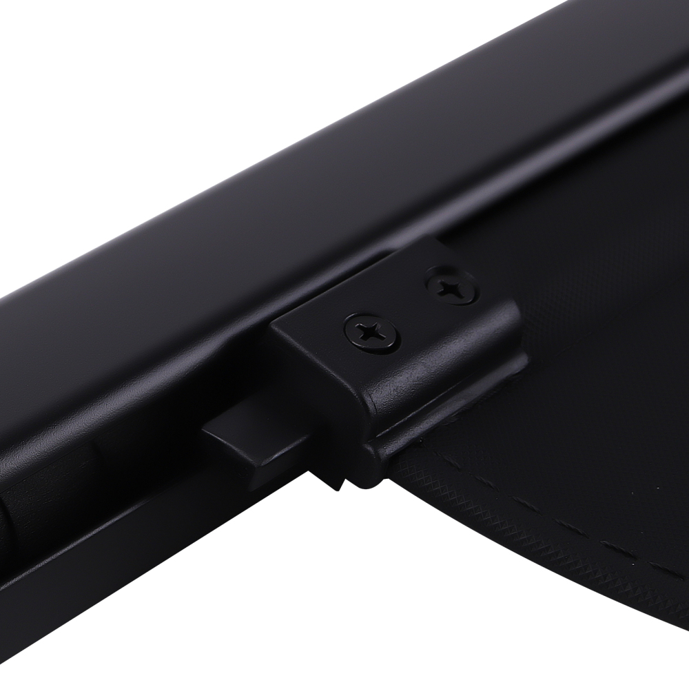 Retractable Cargo Cover compatible for Honda Passport 2019 2020 2021 2022 2023 2024 Black