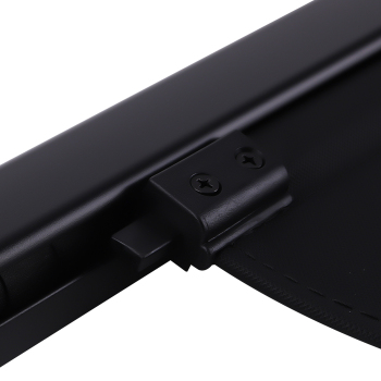 Retractable Cargo Cover compatible for Honda Passport 2019 2020 2021 2022 2023 2024 Black