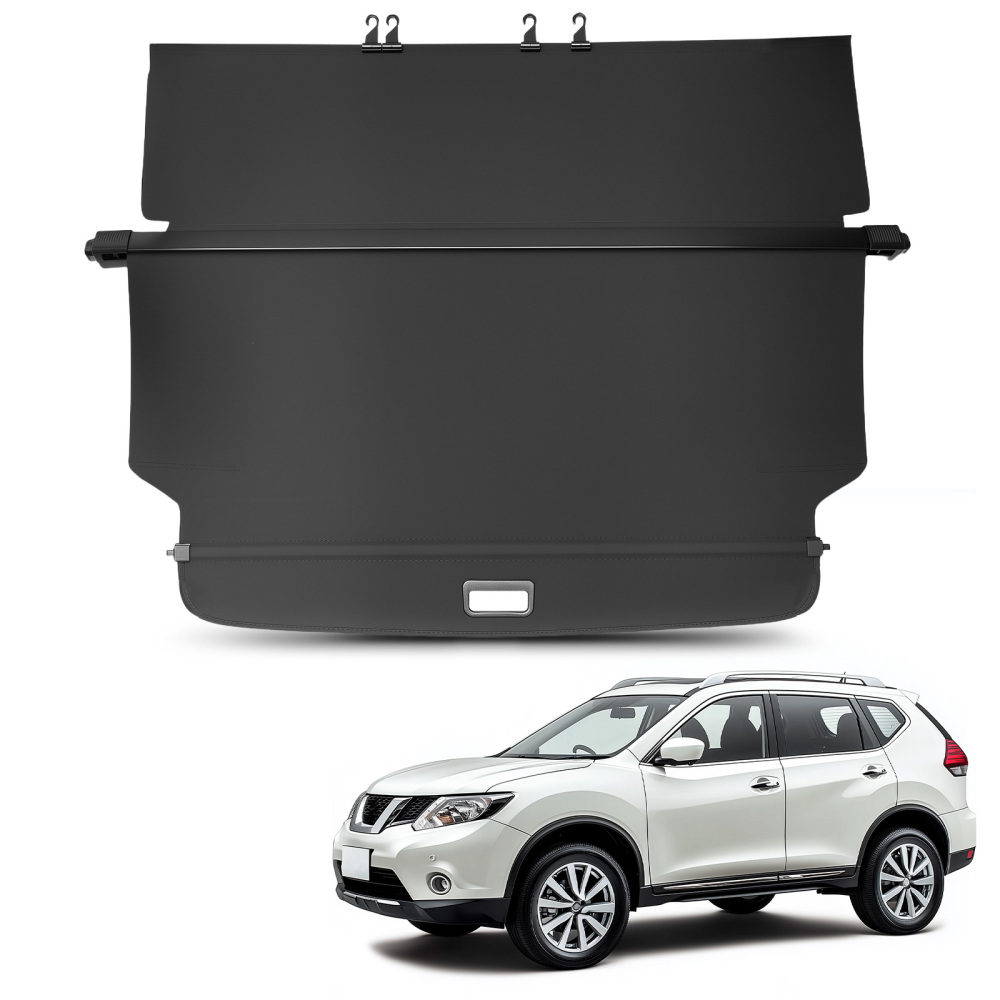 Parcel Shelf Load Cover Panel Luggage compatible for Nissan X-Trail MK2 T31 2008-2013 Rear
