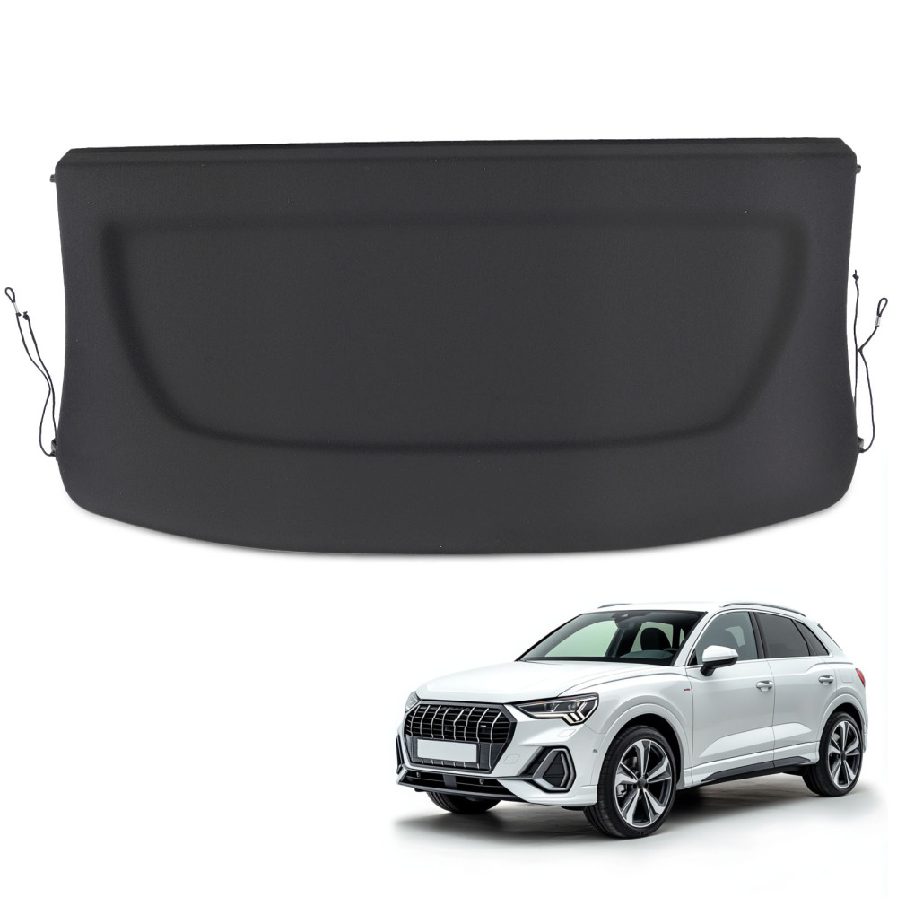 Parcel Shelf Trunk Shelf Luggage Cover compatible for AUDI Q3 MK2 2018-24 83A867769B Rear