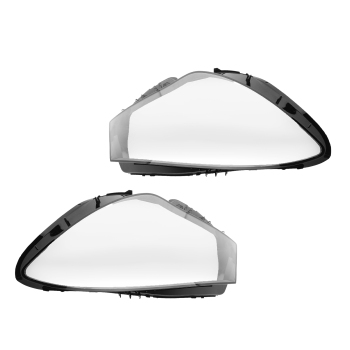 A Pair Headlight Lens Cover Clear compatible for Mercedes Benz CLA Class W117 2016-2019