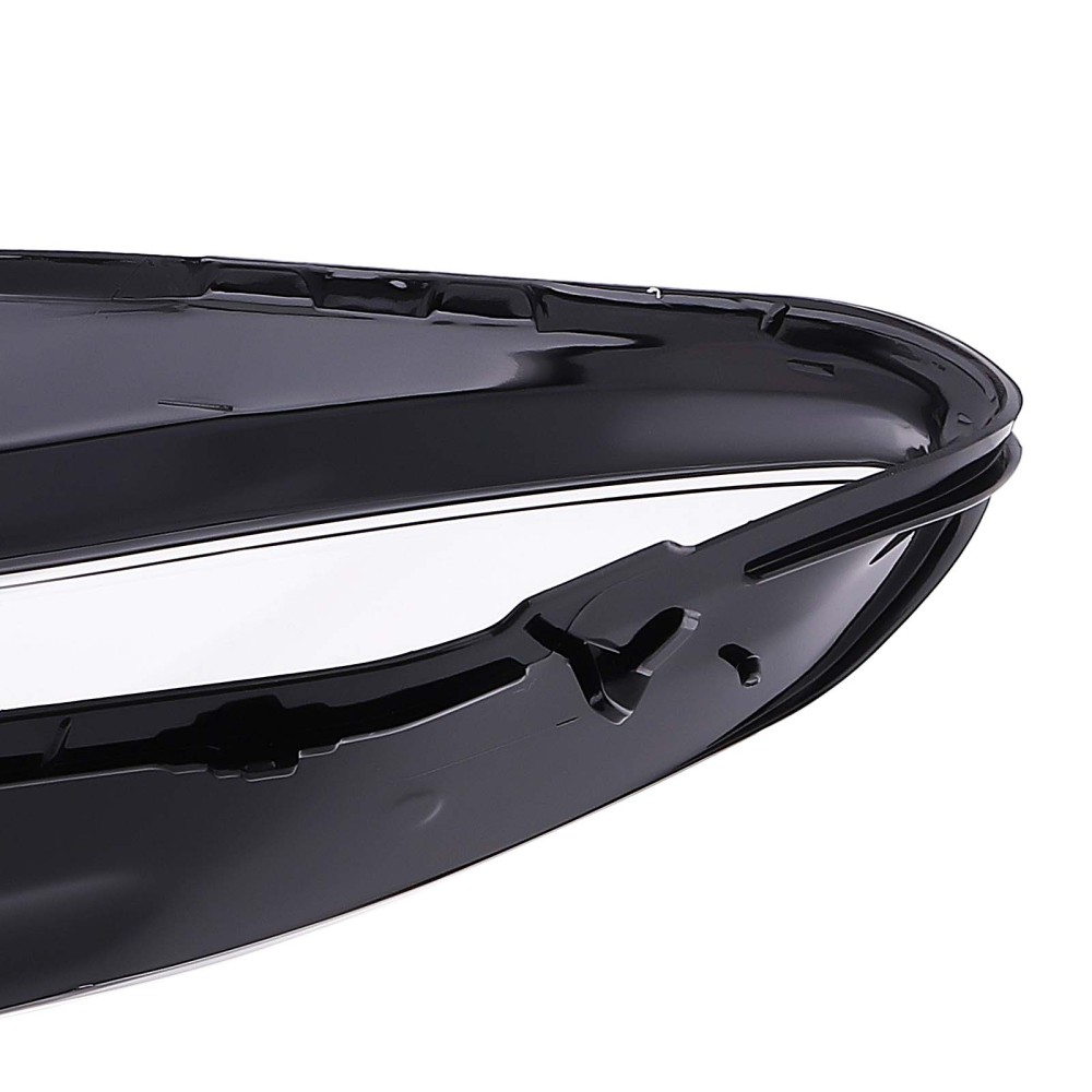 Clear Front Left Headlight Cover compatible for Mercedes-Benz C-Class W205 2019-2020 Smooth