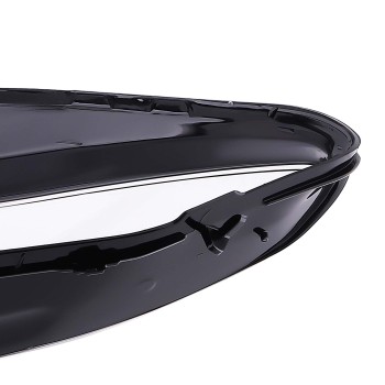 Clear Front Left Headlight Cover compatible for Mercedes-Benz C-Class W205 2019-2020 Smooth