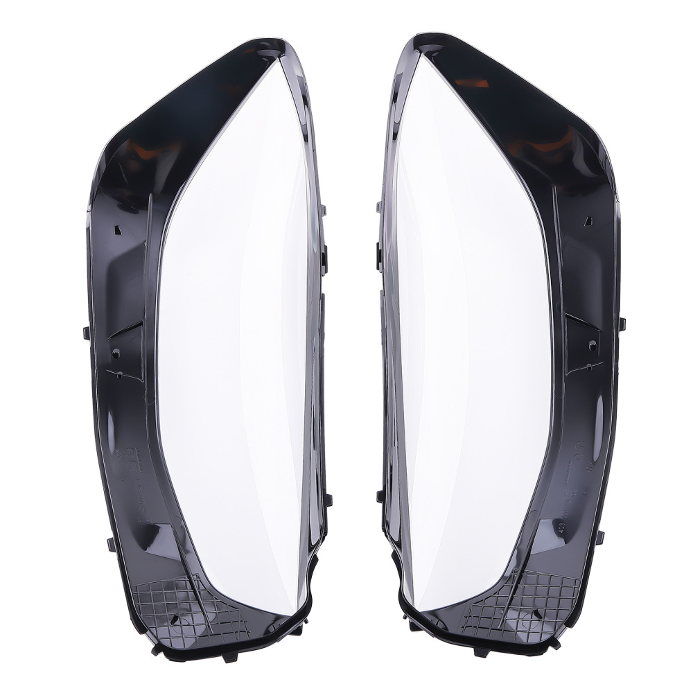 A Pair Headlight Lens Cover compatible for Mercedes-Benz S Class W223 V223 Z2232020-2023