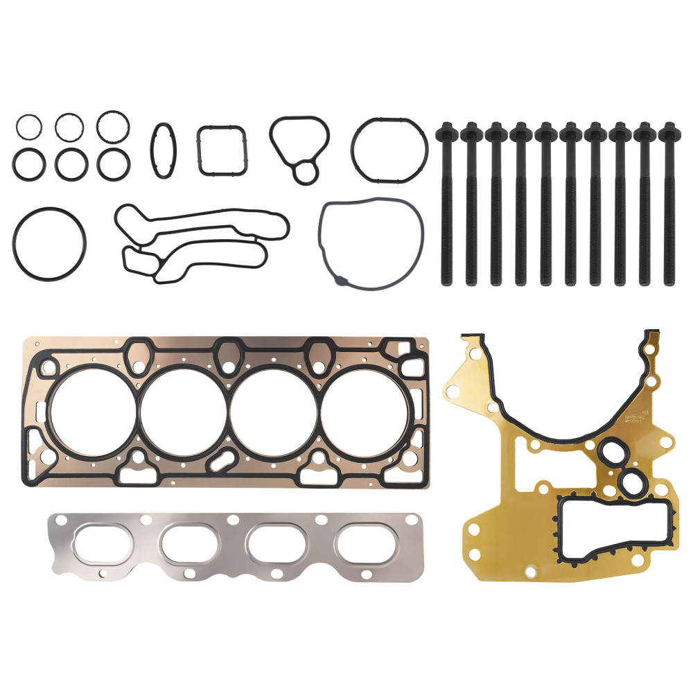Head Gasket Set and Head Bolt Kit compatible for Holden Cruze JG JH 1.8L F18D 2009-2017