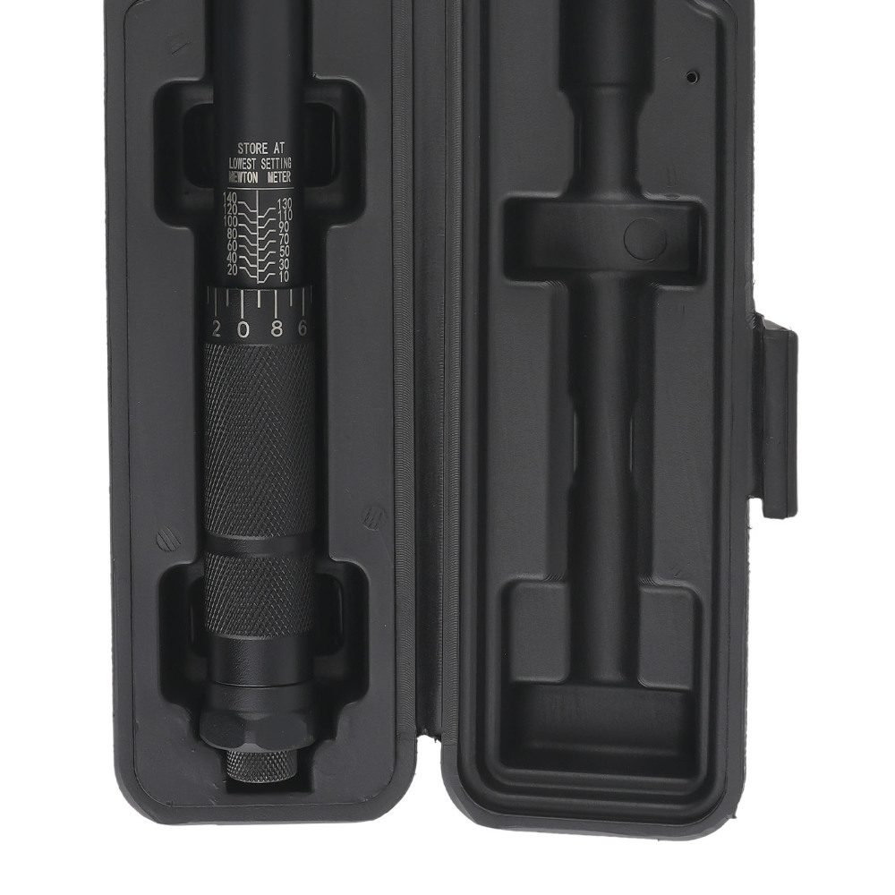 Clé Dynamométrique 10-140Nm 3/8 avec Poignée Texturée et Fonction Clic