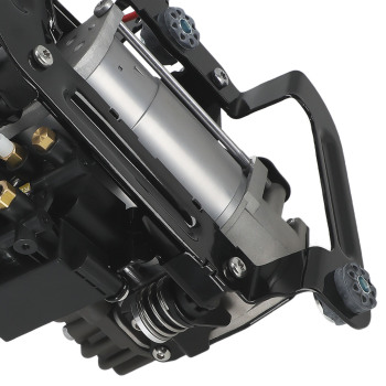 Air Suspension Compressor + Valve Block compatible for BMW 7 Series 740i 750i M760i 16-20