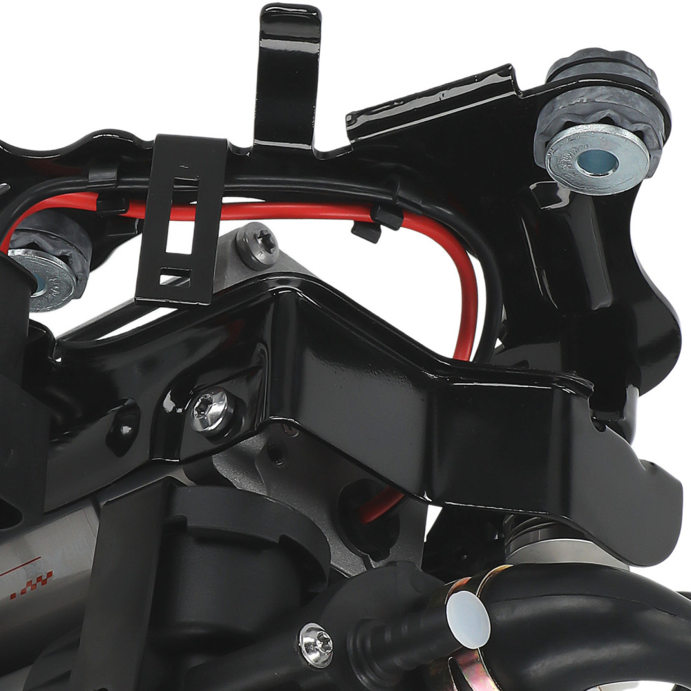 Air Suspension Compressor + Valve Block compatible for BMW 7 Series 740i 750i M760i 16-20