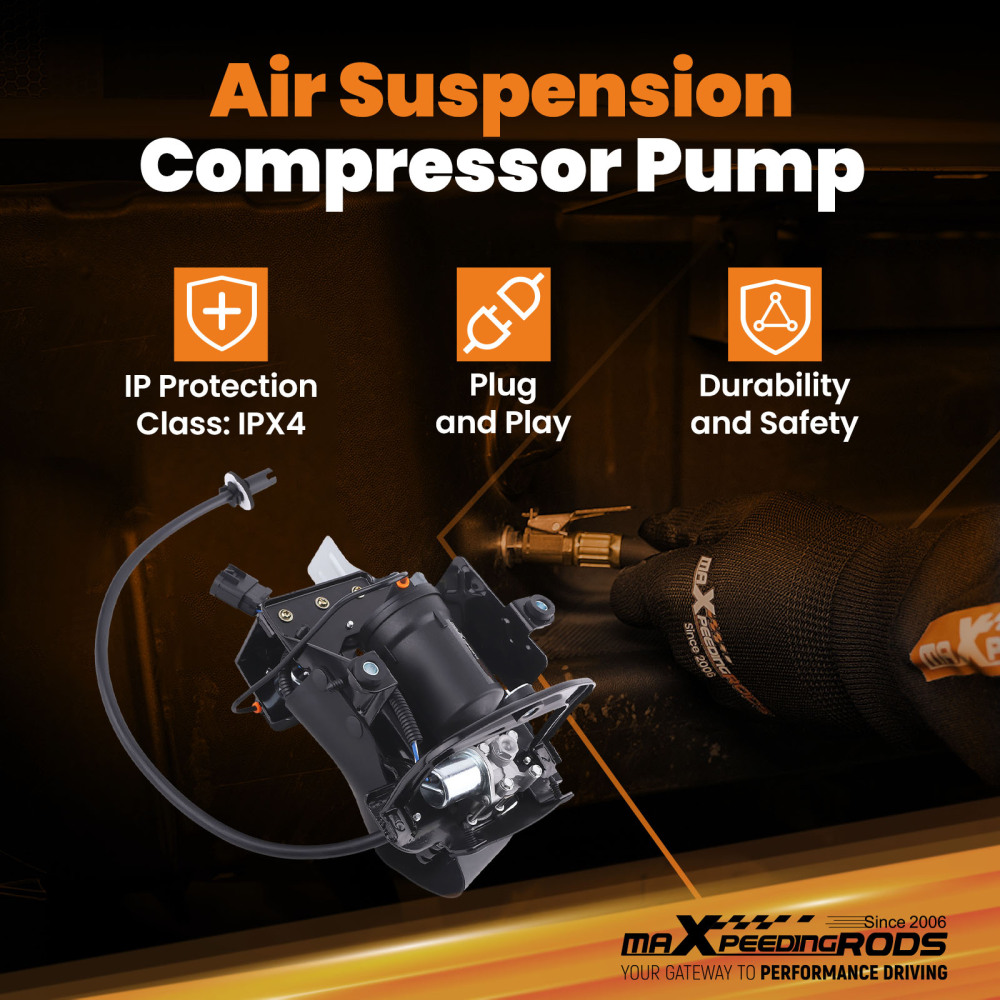 Air Suspension Compressor Pump compatible for Cadillac XTS 3.6L 2013-2019 22902411