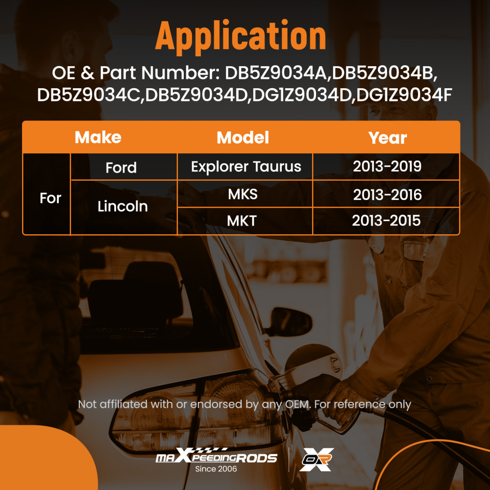 Fuel Filler Neck compatible for Ford Explorer Taurus 2013-2019 compatible for Lincoln MKS MKT DB5Z9034A