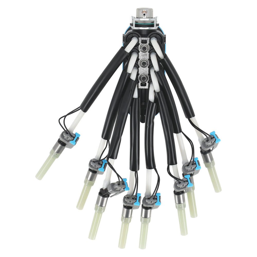 Central Port Fuel Spider Injector Injection Assembly compatible for Chevy Pickup 4.3L