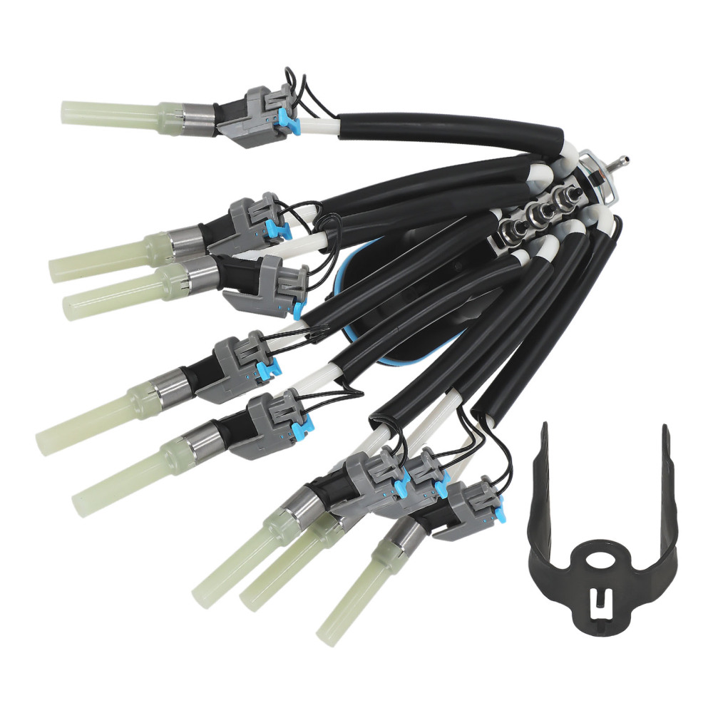 Central Port Fuel Spider Injector Injection Assembly compatible for Chevy Pickup 4.3L