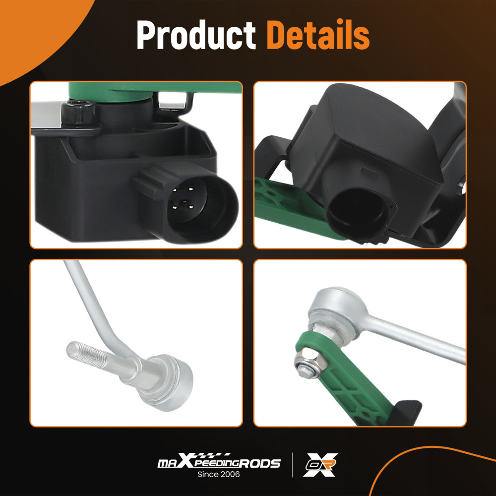 Anteriore Sinistro Sensore di Livello compatibile per Audi A6 2.0 Avant C6 4F0941285B 05-11