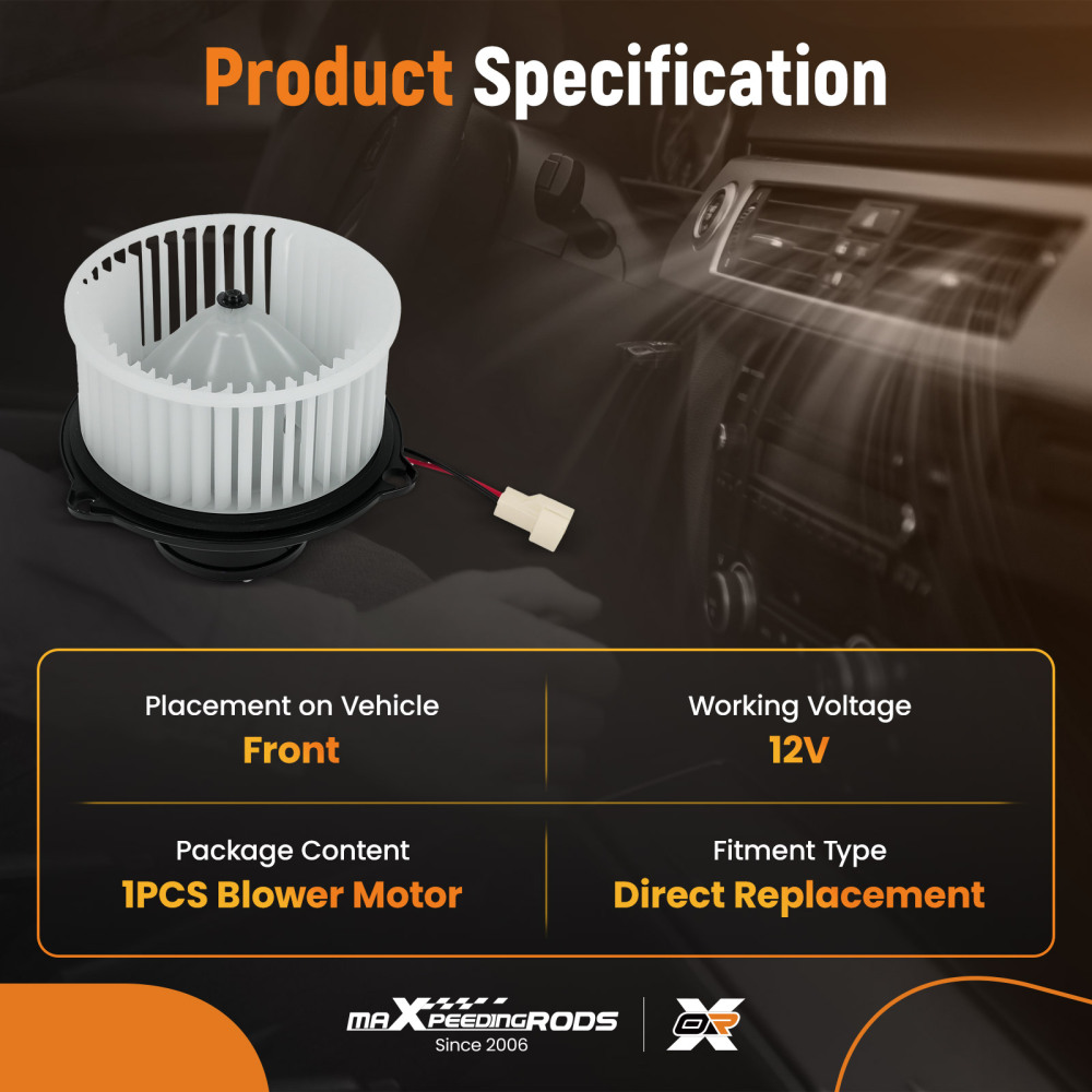 Heater Motor Assembly compatible for Jeep Grand Cherokee compatible for VW Touareg 4778417 4720009 700010