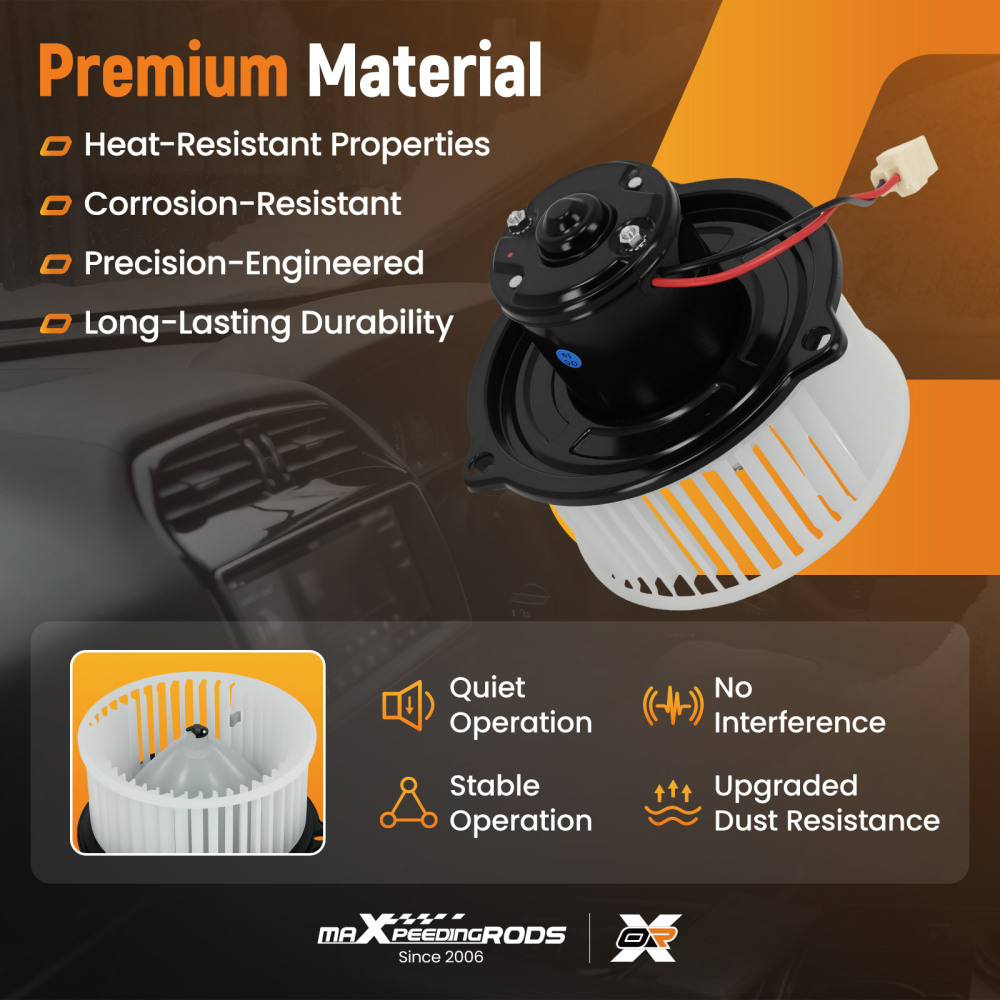 Heater Motor Assembly compatible for Jeep Grand Cherokee compatible for VW Touareg 4778417 4720009 700010