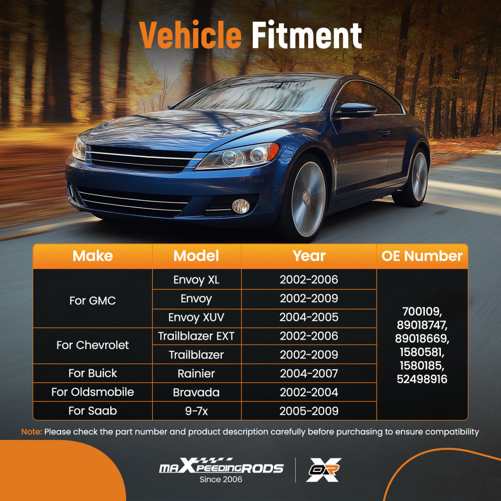 A/C Heater Blower Motor W/ Fan compatible for Chevrolet Trailblazer compatible for EXT GMC Envoy 700109