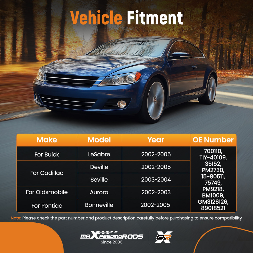 HVAC A/C Heater Blower Motor compatible for Buick LeSabre 2002-2005 compatible for Cadillac DeVille 700110