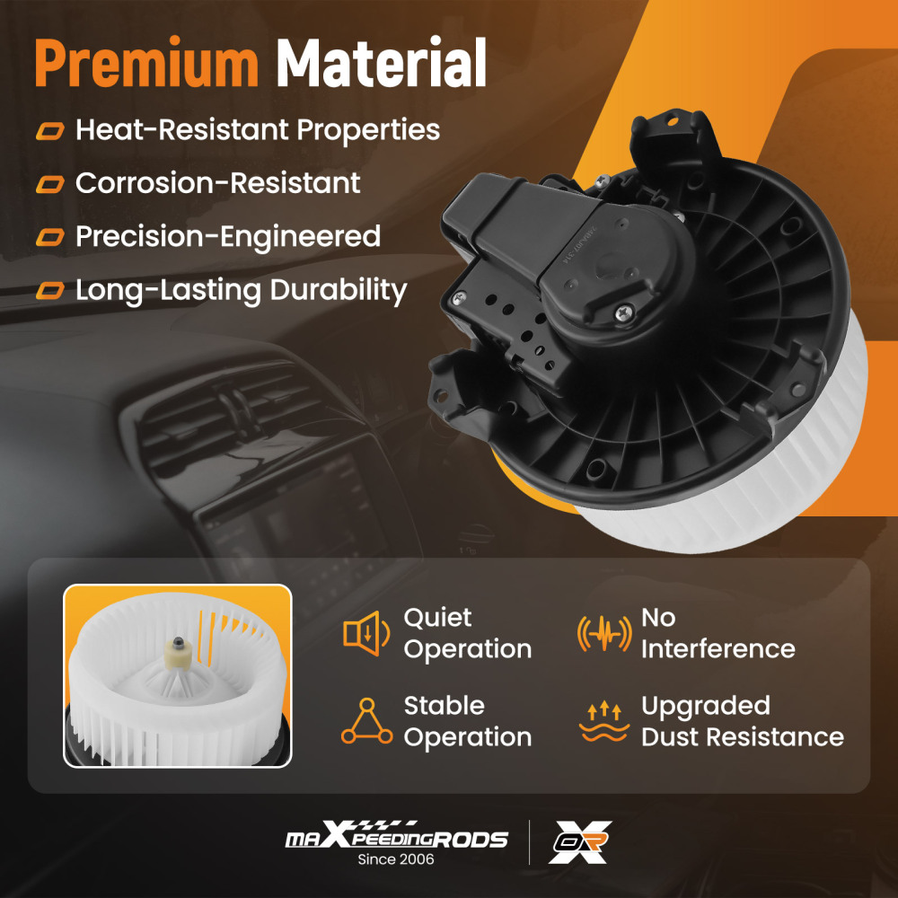 A/C Heater Blower Motor Fan compatible for Toyota Avalon/Compatible for Camry/Highlander 2005-2019 700215