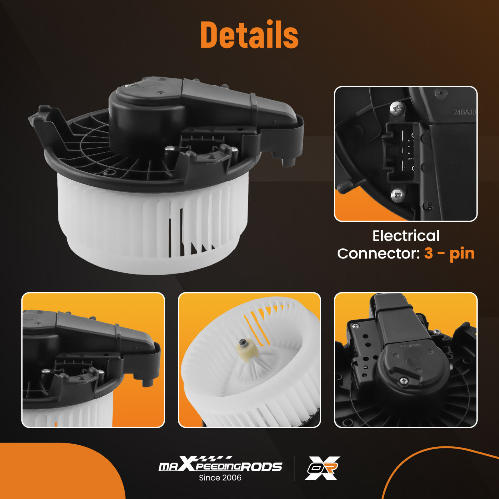 A/C Heater Blower Motor Fan compatible for Toyota Avalon/Compatible for Camry/Highlander 2005-2019 700215