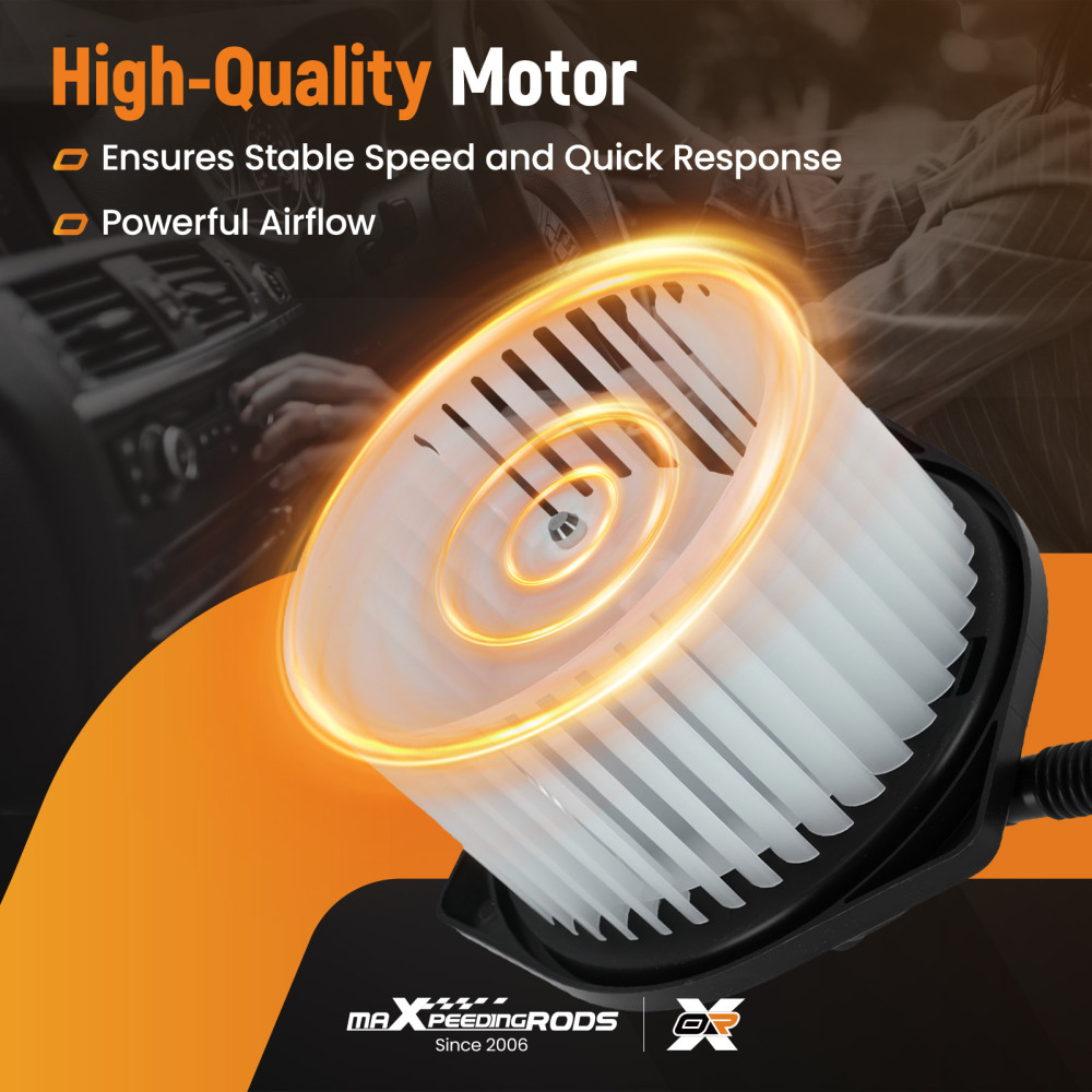 Heater A/C Blower Motor Fan compatible for Mitsubishi Lancer 2008-2017 Outlander V6 700239
