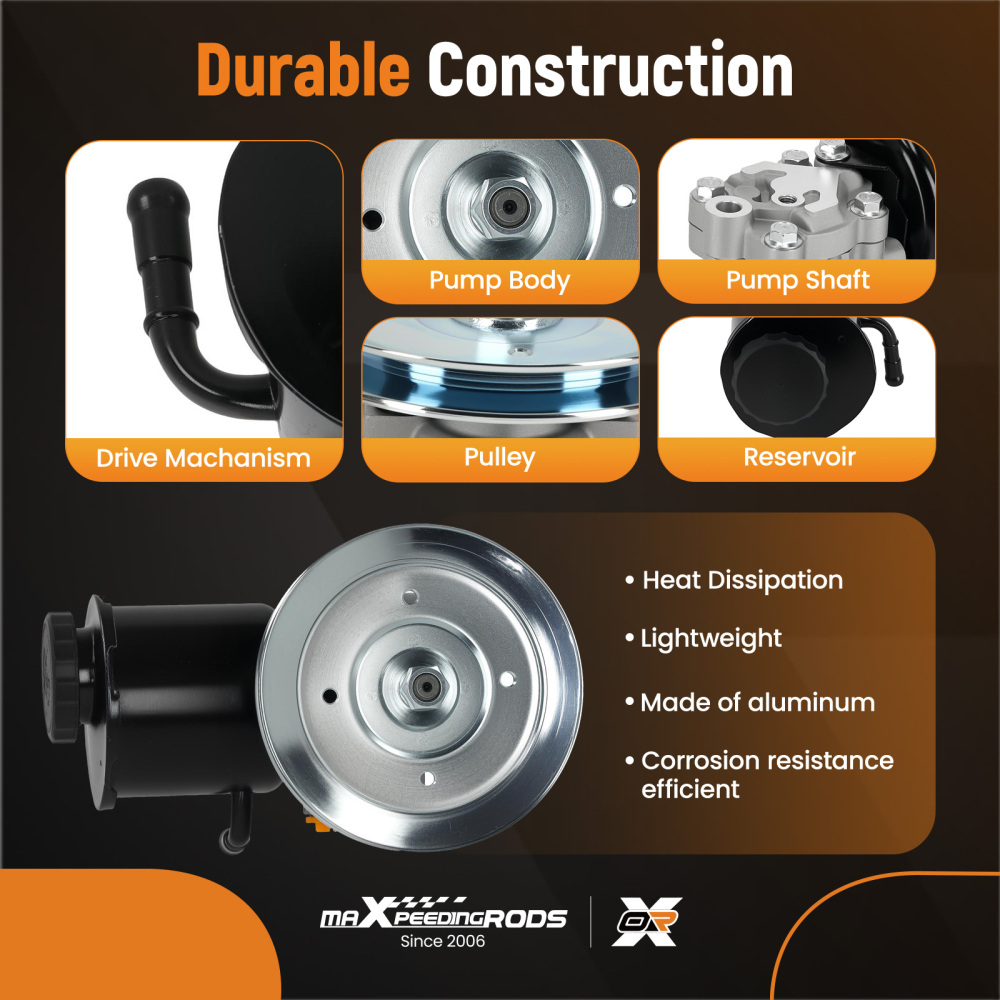 Power Steering Pump With Reservoir compatible for Nissan Patrol GQ Y60 TD42 49110-41T00