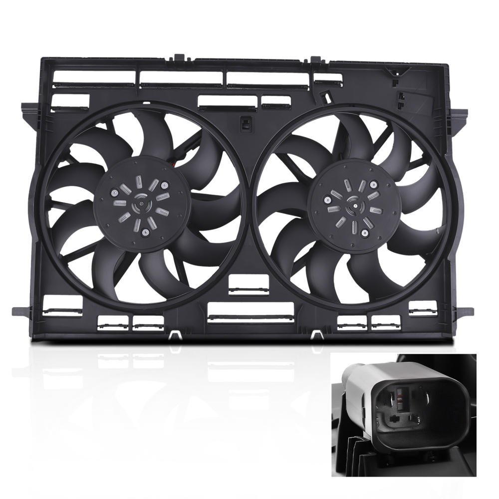 Cooling Fan compatible for Porsche Cayenne 2018-2023 PAB959455C PAB95945550 PAB95945530