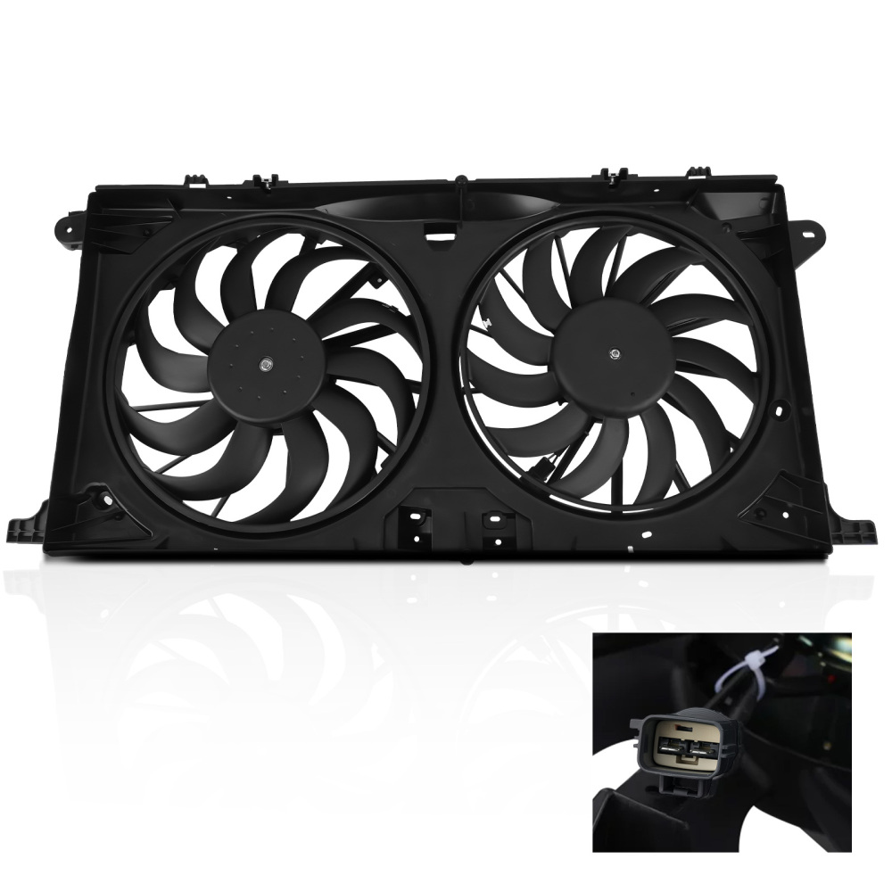 Radiator Cooling Fan compatible for Ford Expedition/F-150/Lobo 621542 FL3Z8C607A FL3Z8C607C