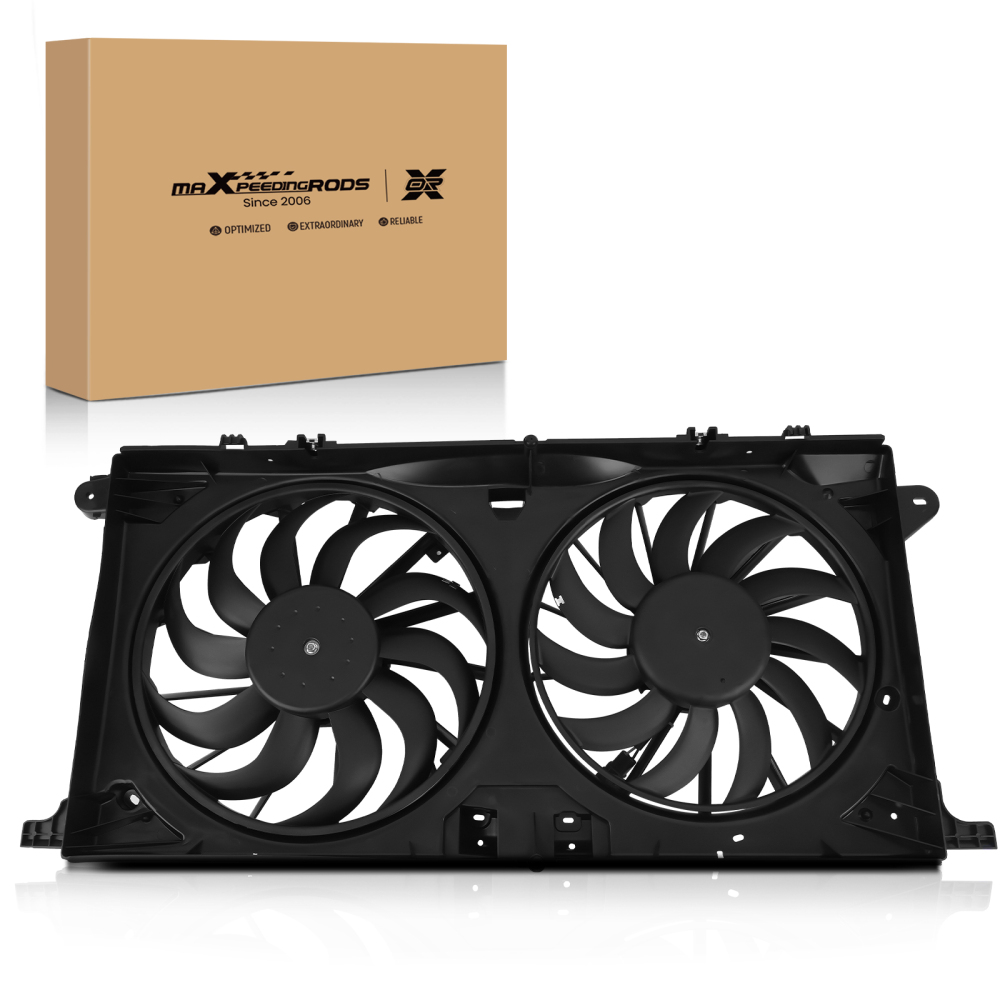 Radiator Cooling Fan compatible for Ford Expedition/F-150/Lobo 621542 FL3Z8C607A FL3Z8C607C
