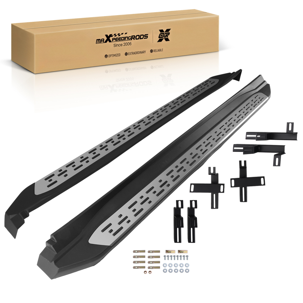 Anti-Slip Side Step Running Board compatible for Toyota Highlander 2014-2019Left Right