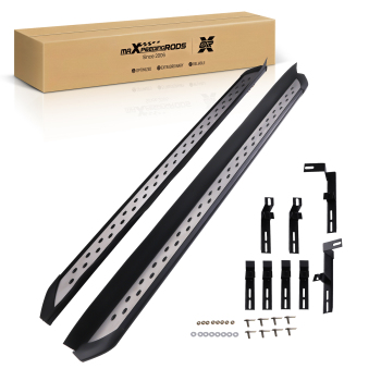 Anti-Slip Running Board Side Steps compatible for Toyota Highlander 2020-2023 Black