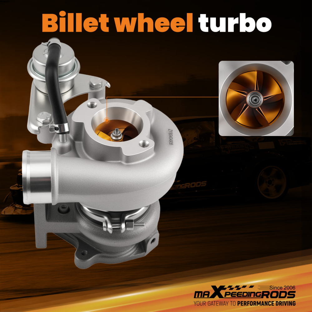 Turbocharger compatible for Toyota Hilux / Compatible for Landcruiser 1KZ-TE KZN130 4 Runner 3.0 Billet