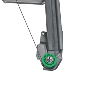 Power Window Regulator compatible for Chevrolet Colorado GMC Canyon 04-12 Rear Right Side