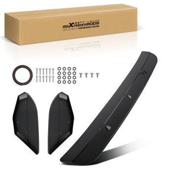 3PCS compatible for BMW X3M X4M F97 F98 Black Front Bumper Lip Splitter Spoiler Body Kit