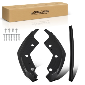 Carbon Fiber FRONT BUMPER SPOILER LIP FOR 2019-22 compatible for BMW 3 SERIES G20 M340I M SPORT