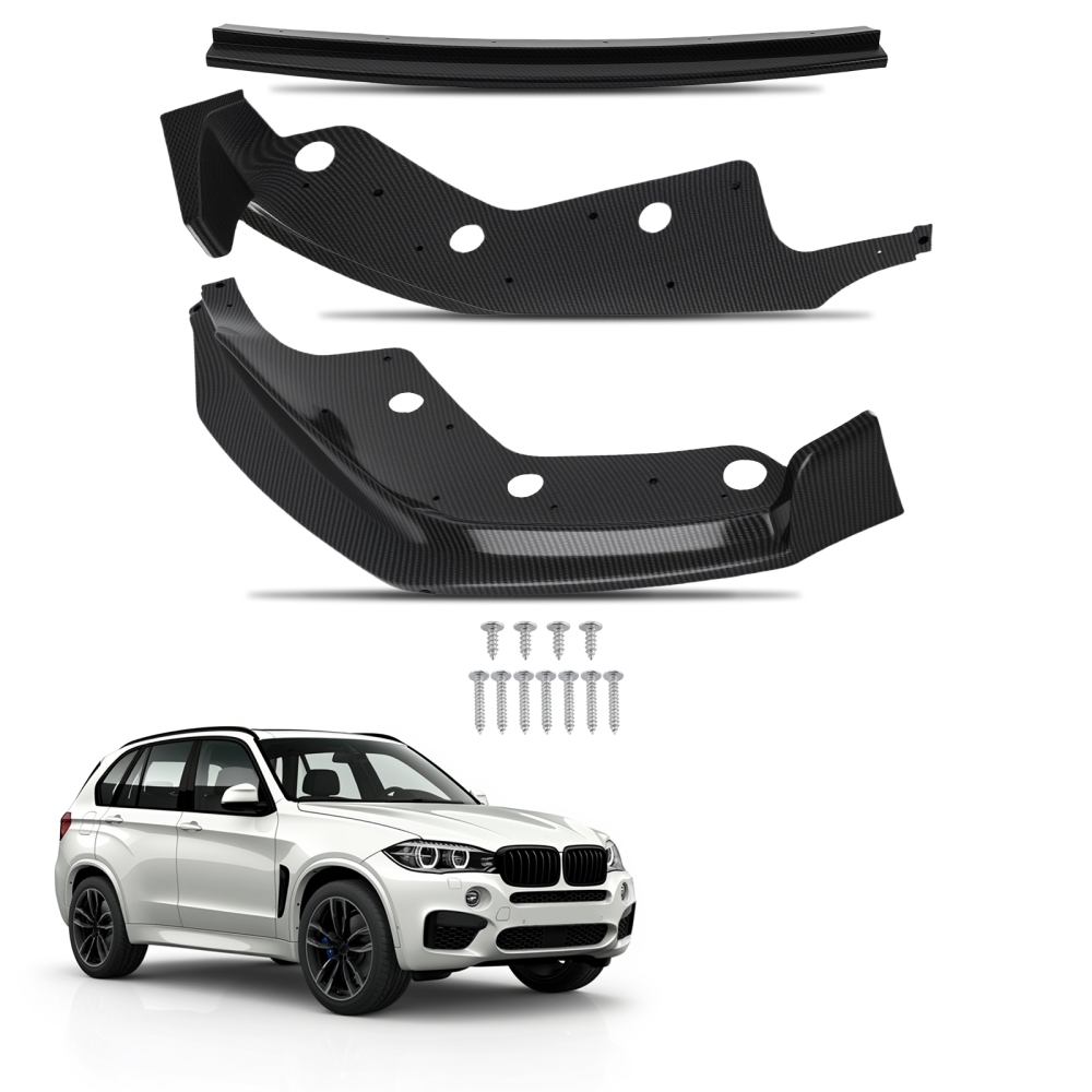 Carbon Fiber FRONT BUMPER SPOILER LIP FOR 2019-22 compatible for BMW 3 SERIES G20 M340I M SPORT