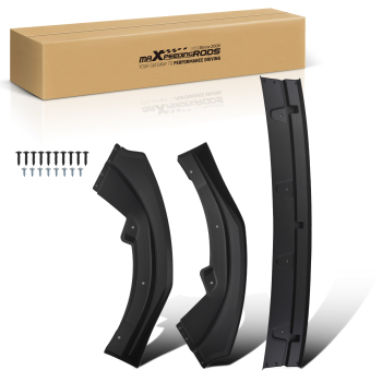 Front Bumper Accent compatible for Toyota Camry SE XSE 18-20 Black Plastic Splitter Lip Kit