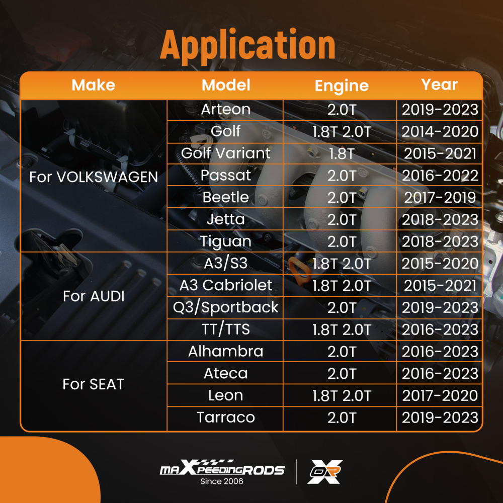 Lower Engine Oil Pan Aluminium compatible for VW Golf 2014-2020 compatible for Audi A3/S3 06K103600R