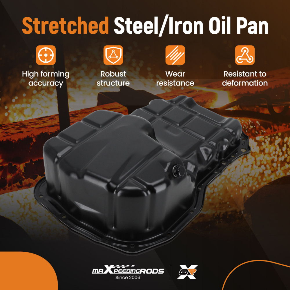 Engine Oil Assembly compatible for Mitsubishi Galant 2.4L 2004-12 MN149374 Steel