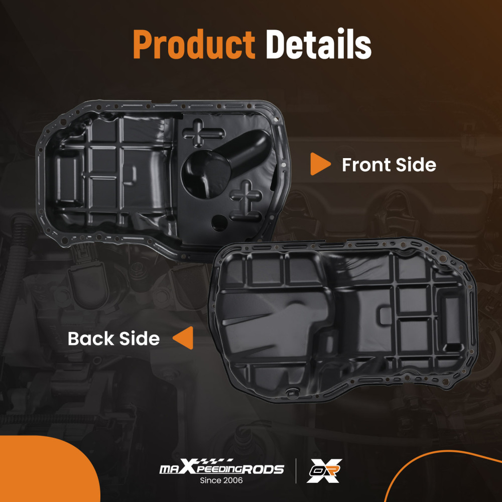 Engine Oil Assembly compatible for Mitsubishi Galant 2.4L 2004-12 MN149374 Steel