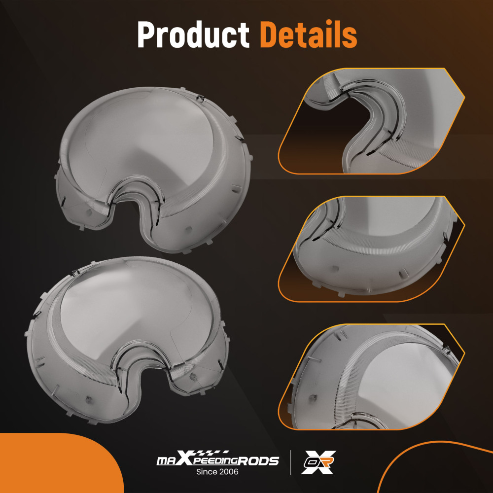 Coppia Coprifari compatibile per BMW Mini Cooper R56 2009-2013 63127270024 1305630537