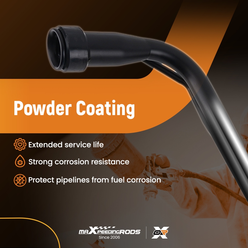 New Fuel Filler Pipe Assembly compatible for Toyota Corolla E12 2001-2008 7720112591 Black