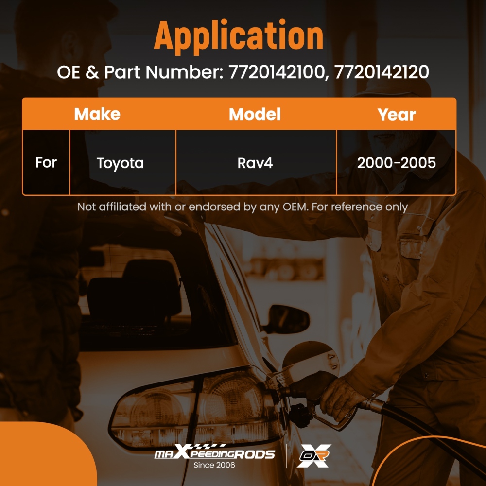 SERBATOIO BENZINA BOCCHETTONE di riempimento tubo compatibile per Toyota Rav4 2000-2005