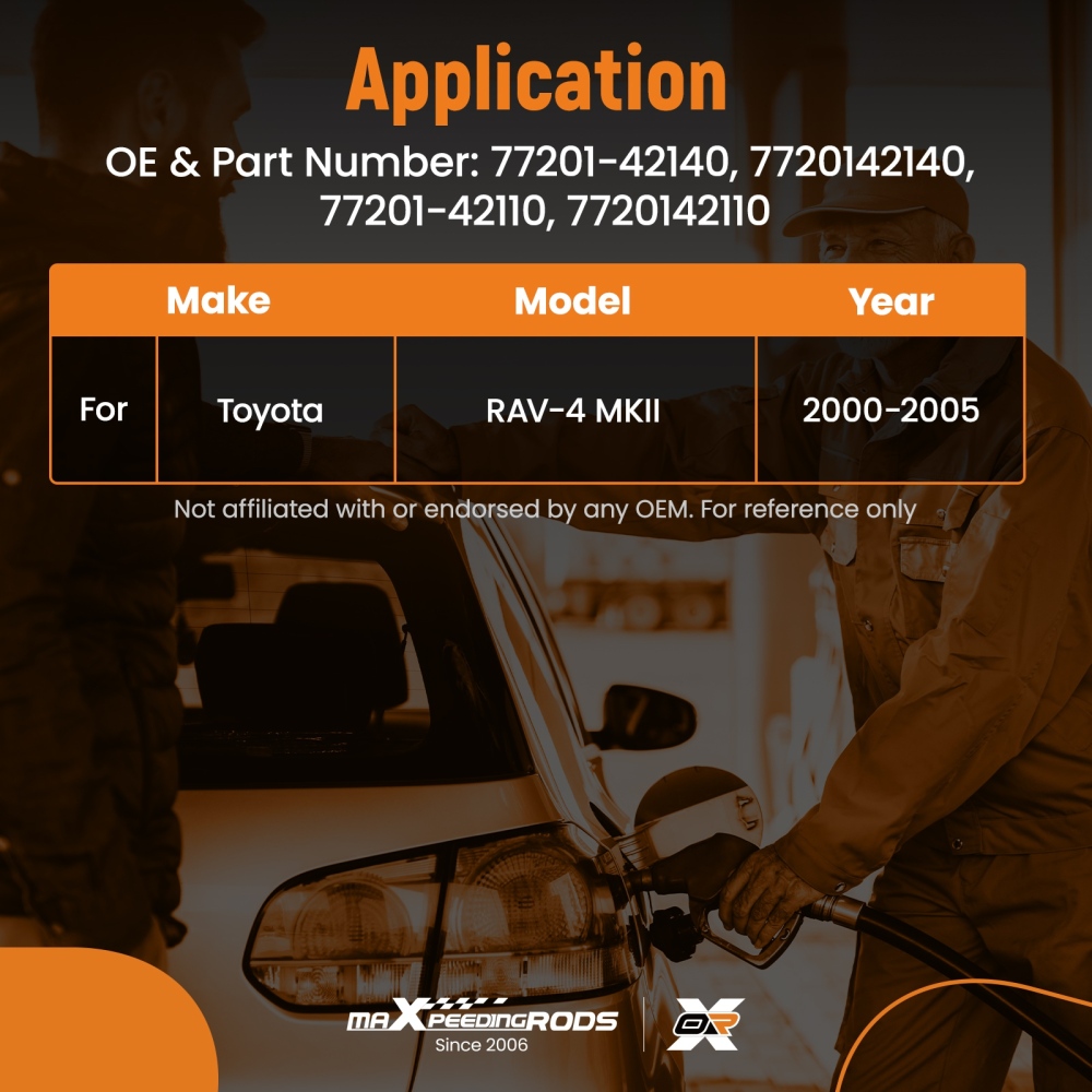 SERBATOIO BENZINA BOCCHETTONE compatibile per TOYOTA RAV-4 MKII 2000 - 2005 77201-42140