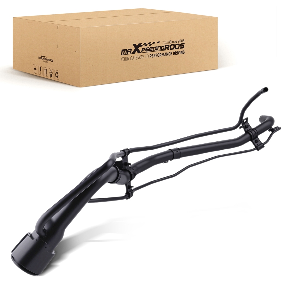 Fuel Tank Fill Neck Pipe compatible for Toyota RAV4 III 2.0/2.4L 2005-13 77201-42180 Black